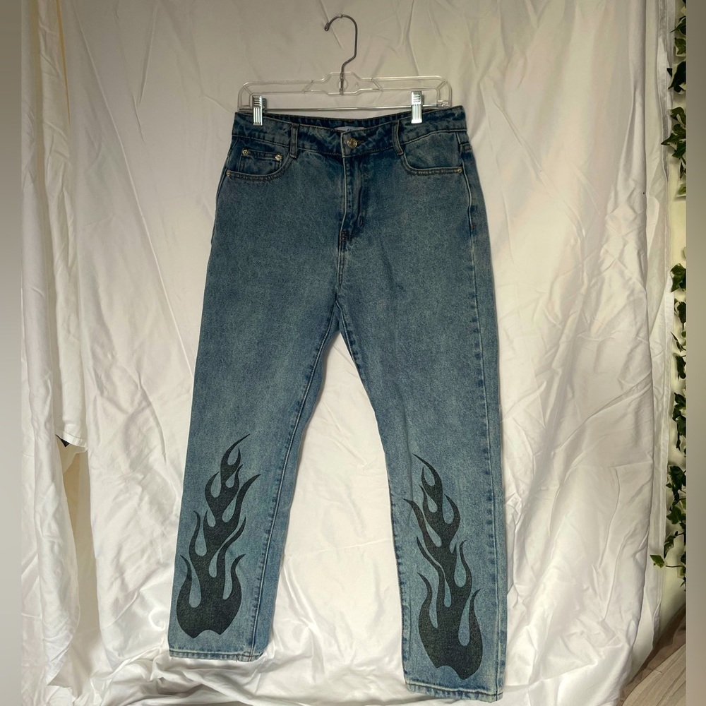 Adika Black Flame Jeans